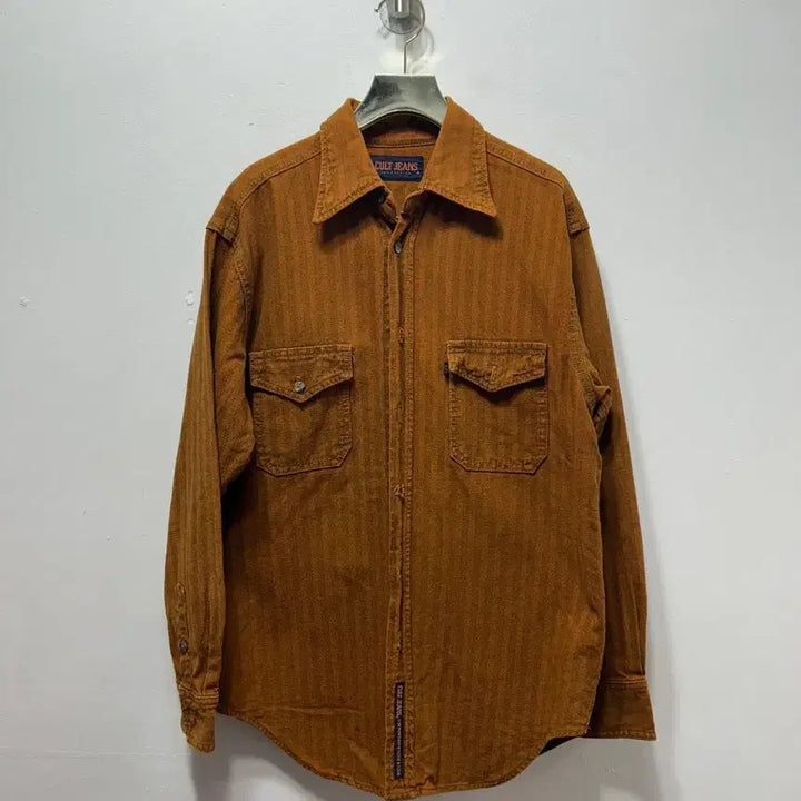 [BUNJANG] Cultus Jeans Brown Shirt L Vintage / 컬트진스 브라운 셔츠 남방 L 빈티지컬