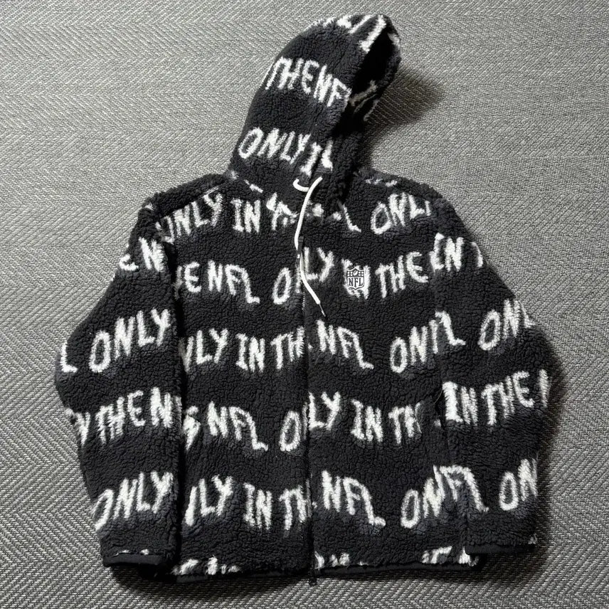 [BUNJANG] NFL Fleece Jacket (M) / NFL 뽀글이 투웨이 후리스 자켓 (M)