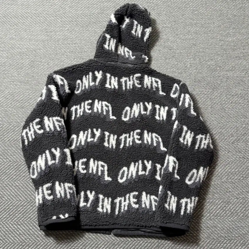 [BUNJANG] NFL Fleece Jacket (M) / NFL 뽀글이 투웨이 후리스 자켓 (M)