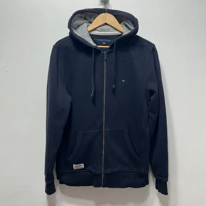 [BUNJANG] Tommy Jeans Tommy Hilfiger Zip-Up Hoodie Navy M / 타미진스 타미힐피거 후드티 집업 네이비 M