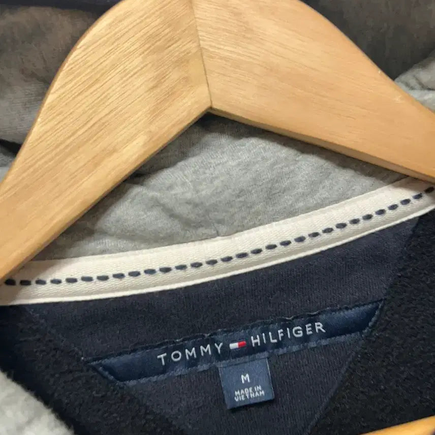 [BUNJANG] Tommy Jeans Tommy Hilfiger Zip-Up Hoodie Navy M / 타미진스 타미힐피거 후드티 집업 네이비 M
