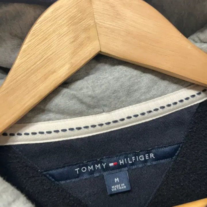 [BUNJANG] Tommy Jeans Tommy Hilfiger Zip-Up Hoodie Navy M / 타미진스 타미힐피거 후드티 집업 네이비 M
