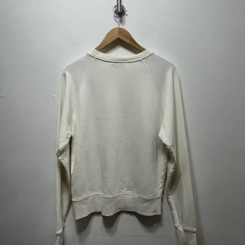 [BUNJANG] Maison Kitsuné Double Fox Sweatshirt Ivory / 메종키츠네 더블 폭스 아이보리 맨투맨 M