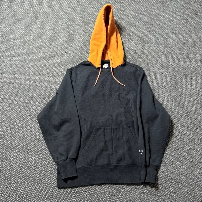 [BUNJANG] Heritageplus Hoodie (M) / 헤리티지 플로스 acs blockes 블랙 후드티 (M)