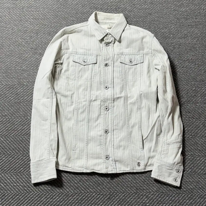 [BUNJANG] Diesel White Western Denim Shirt (M) / 디젤 화이트 웨스턴 데님 셔츠 (M)