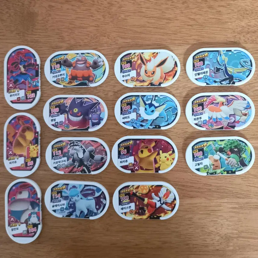 [BUNJANG] Pokemon Tag Clear Special Set + 5-Star Discs Bundle / 포켓몬 테그스타 스페셜 + 5성 14개 일괄 판매