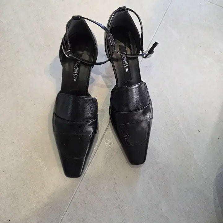 [BUNJANG] Rachel Cox Low Heel Sandals / 수제화 구두 5센치