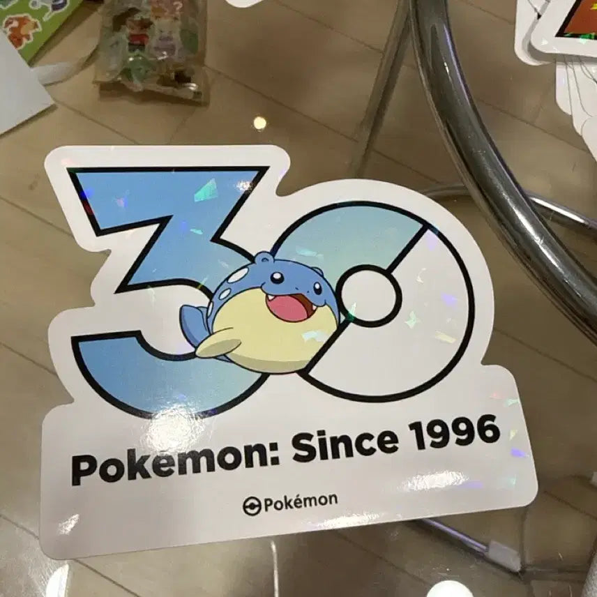 [SOLD OUT] 포켓몬 30주년 스티커 대굴레오