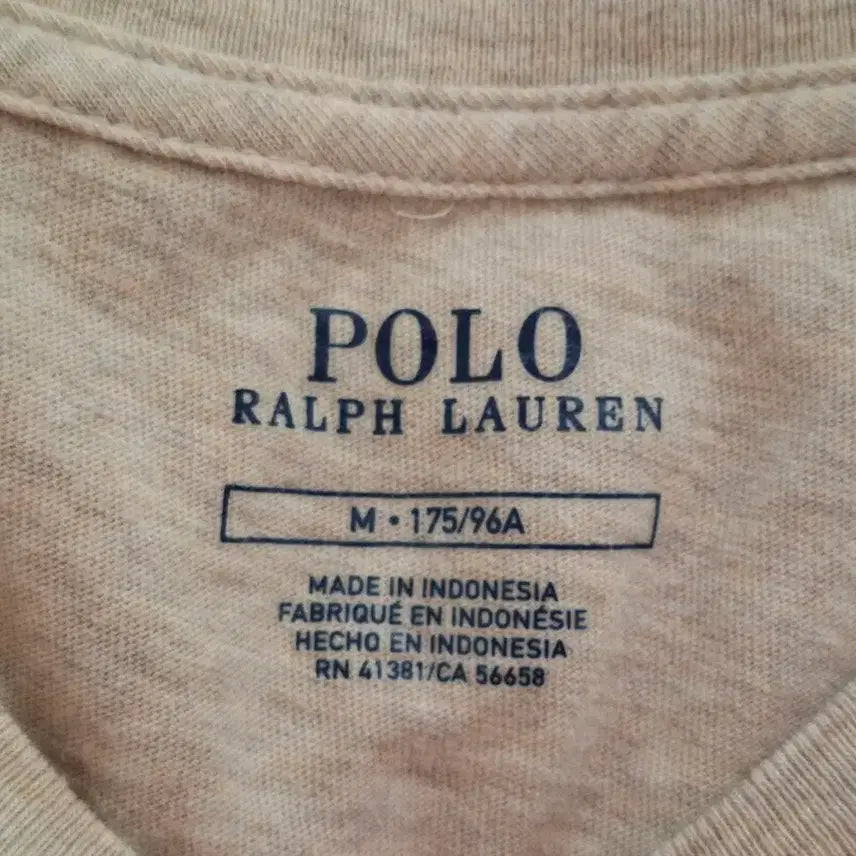 [BUNJANG] Polo Ralph Lauren Golf Luxury Sleeve M (100) Beige Cotton / (새상품급) 폴로 랄프로렌 골프 럭셔리 슬리브 100