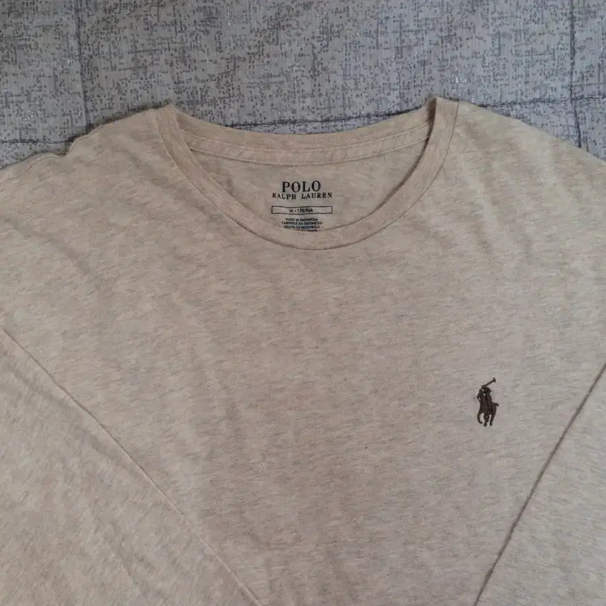 [BUNJANG] Polo Ralph Lauren Golf Luxury Sleeve M (100) Beige Cotton / (새상품급) 폴로 랄프로렌 골프 럭셔리 슬리브 100