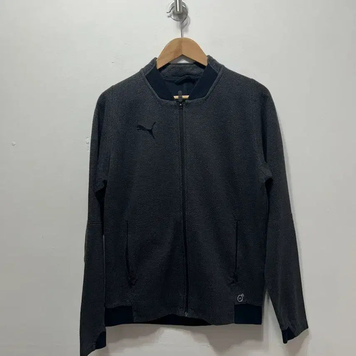 [BUNJANG] Puma Bluezong Bomber Jacket Black Zip-Up Jumper L / 푸마 블루종 봄버 자켓 블랙 집업 점퍼 L
