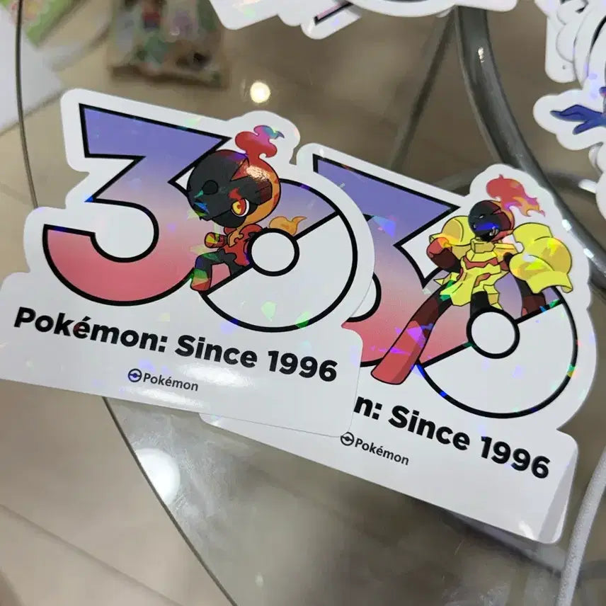 [BUNJANG] Pokemon 30th Anniversary Stickers / 포켓몬 30주년 스티커 카르본 카디나르마