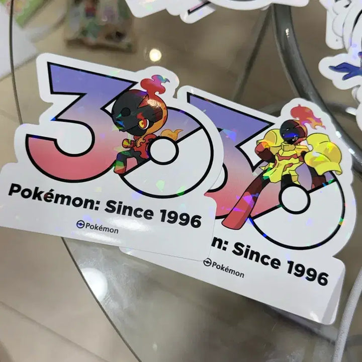 [BUNJANG] Pokemon 30th Anniversary Stickers / 포켓몬 30주년 스티커 카르본 카디나르마