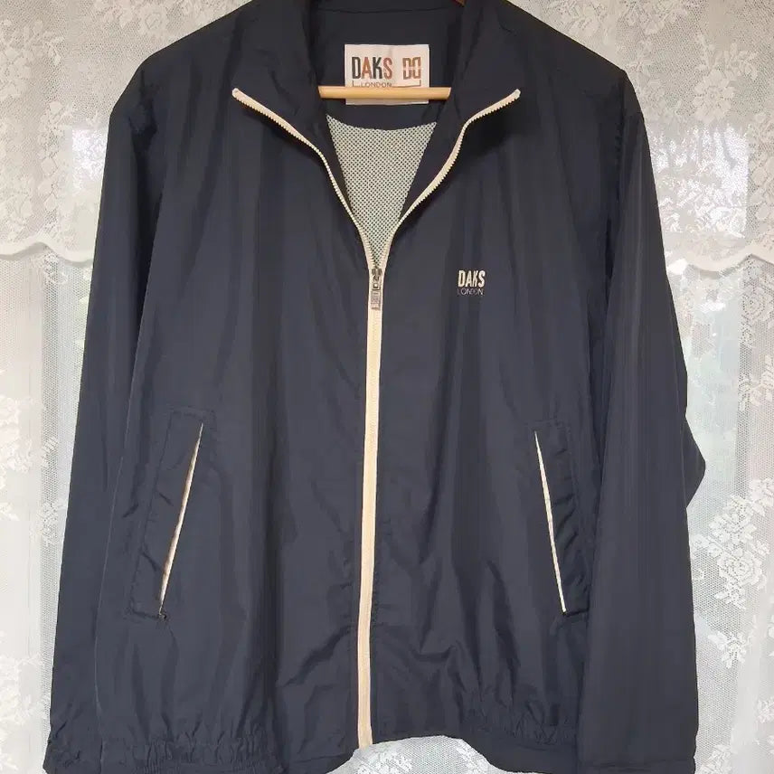 [BUNJANG] Daks Navy Windbreaker Jumper / 닥스 네이비 바람막이 점퍼