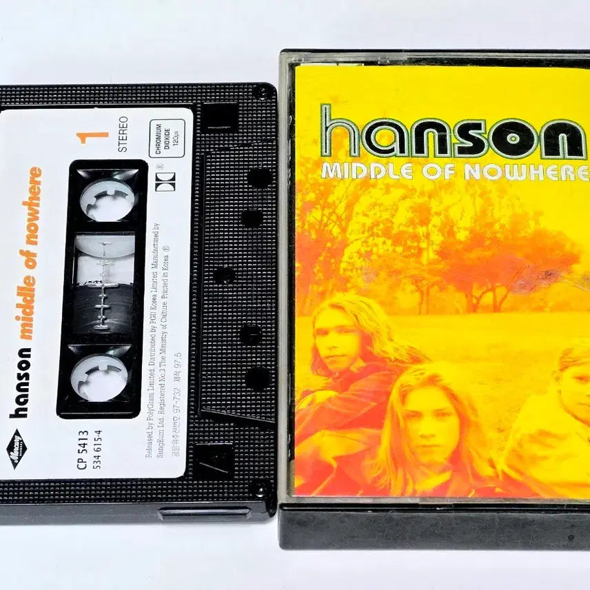 [BUNJANG] Hanson Middle Of Nowhere Cassette Tape / 핸슨(Hanson) 1집 Middle Of Nowhere 카세트 테이프