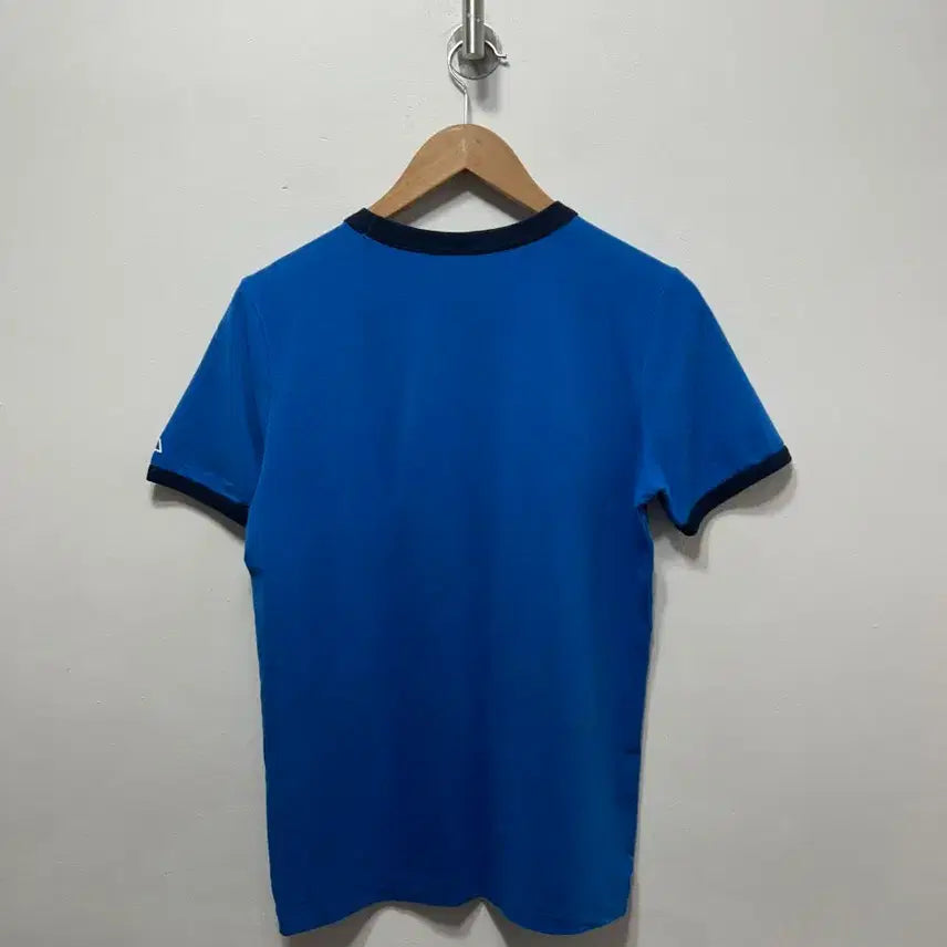 [BUNJANG] Le Coq Sportif Graphic T-Shirt Blue M / 르꼬끄 반팔 티셔츠 블루 헬스 그래픽 M