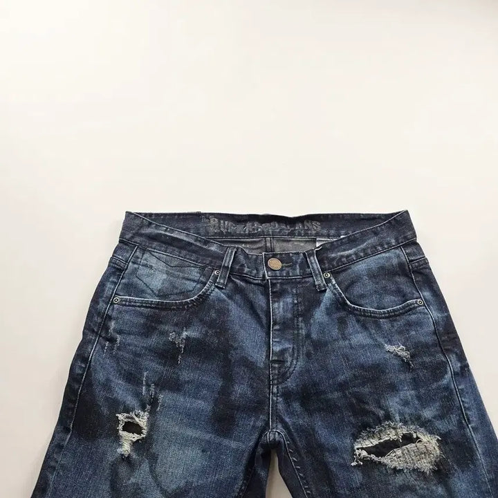 [BUNJANG] Buckaroo Distressed Stretch Slim Denim Jeans Size 33 / 버커루 청바지 찢청 스판 슬림 데님 사이즈33 R5517