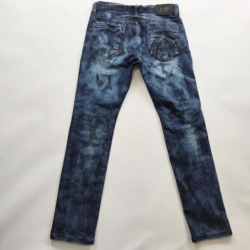 [BUNJANG] Buckaroo Distressed Stretch Slim Denim Jeans Size 33 / 버커루 청바지 찢청 스판 슬림 데님 사이즈33 R5517