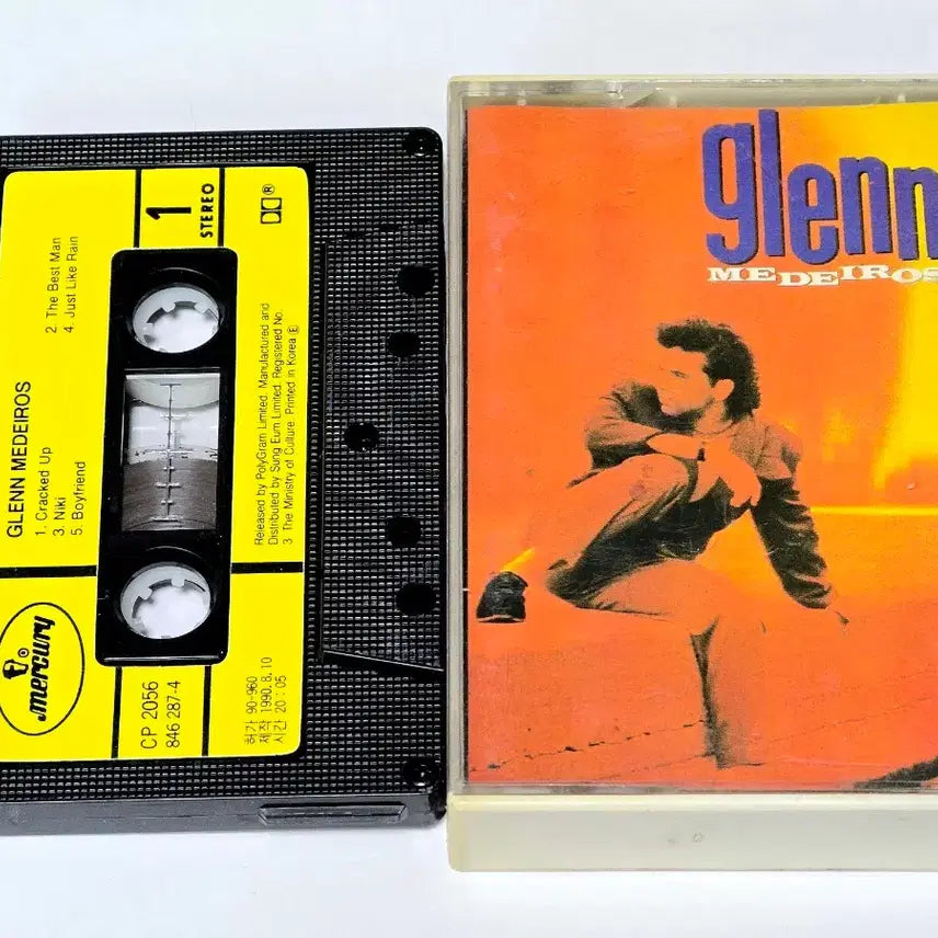 [BUNJANG] Glenn Medeiros 1990 Self-Titled Album Cassette Tape / 글렌 메데이로스(Glenn Medeiros) 1990년 정규앨범 카세트