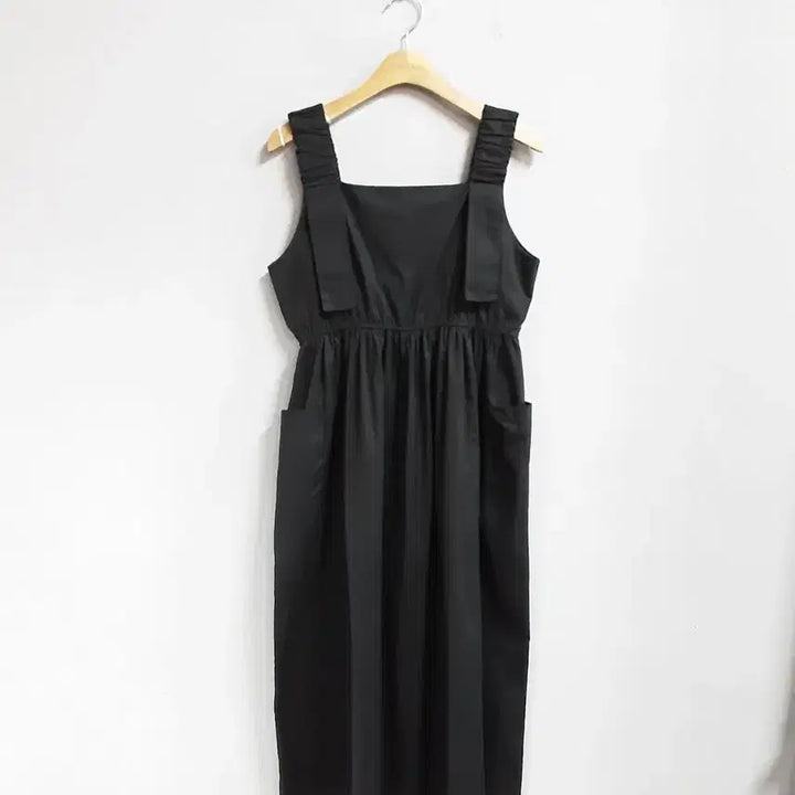 [BUNJANG] Playroom Black Long Dress One Piece / 플레이룸 블랙 롱 원피스 free