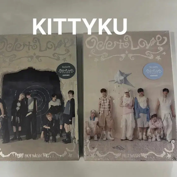 [BUNJANG] NCT WISH Ode to Love First Press Limited Edition 2 Types Sealed Set / 현물)엔시티위시 오드투러브 초회한정 2종 미개봉 nct wish