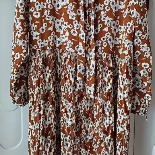 [BUNJANG] Floral Long Dress / 플라워 롱 원피스