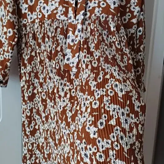 [BUNJANG] Floral Long Dress / 플라워 롱 원피스