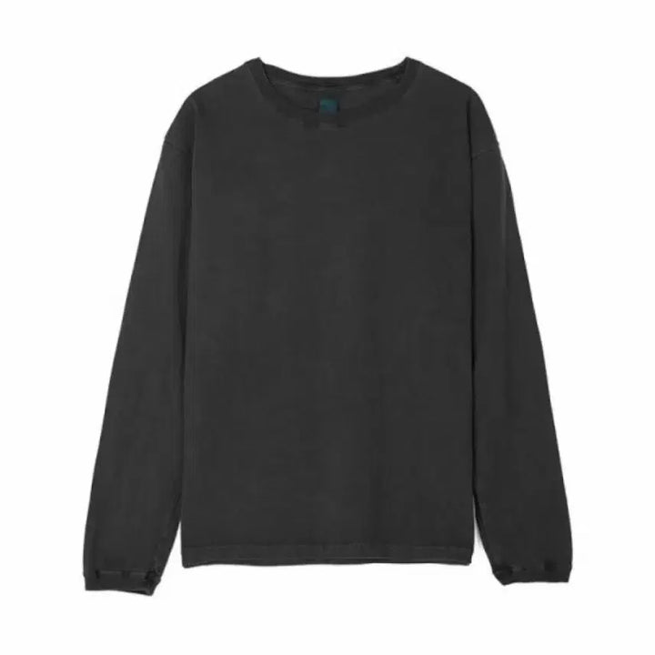 [BUNJANG] Good On Pigment Dyed Long Sleeve T-Shirt Black L / 굿온 피그먼트 다잉 긴팔 티셔츠 블랙 L