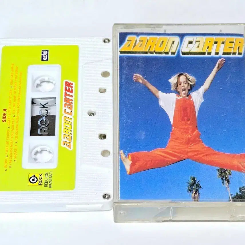 [BUNJANG] Aaron Carter 1st Debut Album Cassette Tape / 아론 카터(Aaron Carter) 1집 데뷔 앨범 카세트 테이프