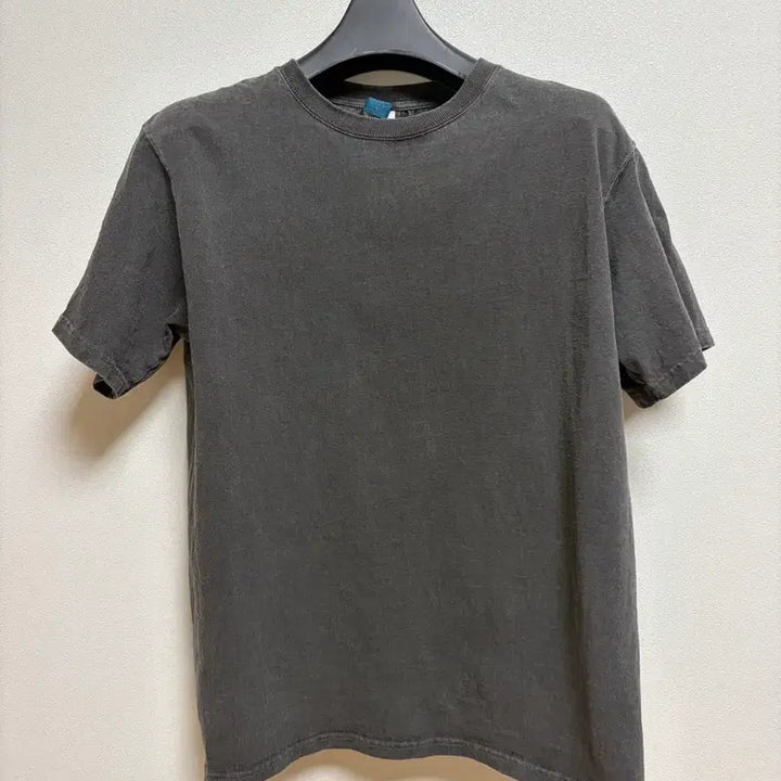 [BUNJANG] Good On Pigment Dyed Short Sleeve T-shirt Black L / 굿온 피그먼트 다잉 반팔 티셔츠 블랙 L