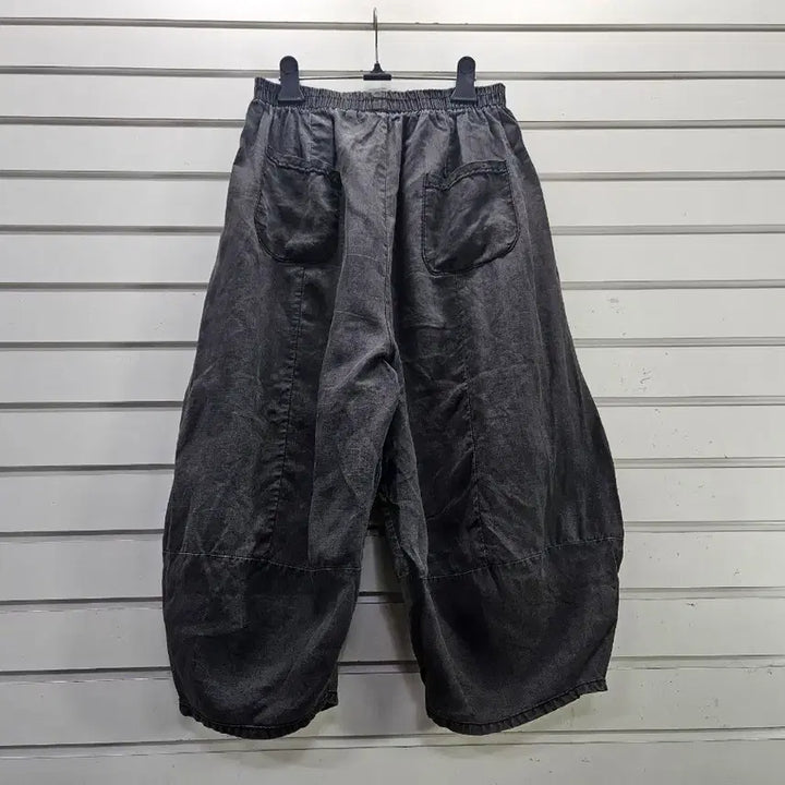 [SOLD OUT] 챠콜 마원단 칠부 밴딩바지66/보물찾기천사