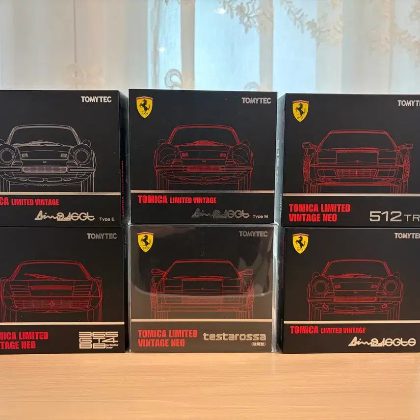 [BUNJANG] Tory Bean Ferrari 6-Piece Set / 토리빈 페라리 6종 세트
