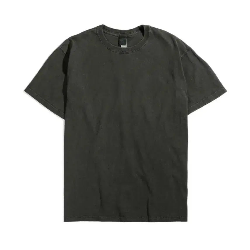 [BUNJANG] Good On Pigment Dyeing Short Sleeve T-shirt Black L / 굿온 피그먼트 다잉 반팔 티셔츠 블랙 L