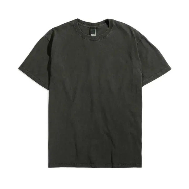 [BUNJANG] Good On Pigment Dyeing Short Sleeve T-shirt Black L / 굿온 피그먼트 다잉 반팔 티셔츠 블랙 L