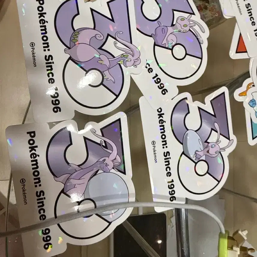 [BUNJANG] Pokemon 30th Anniversary Stickers Mikkuneil Mikkumera Hisui Set (4 Stickers) / 포켓몬 30주년 스티커 미끄네일 미끄메라 히스이 4장 일괄