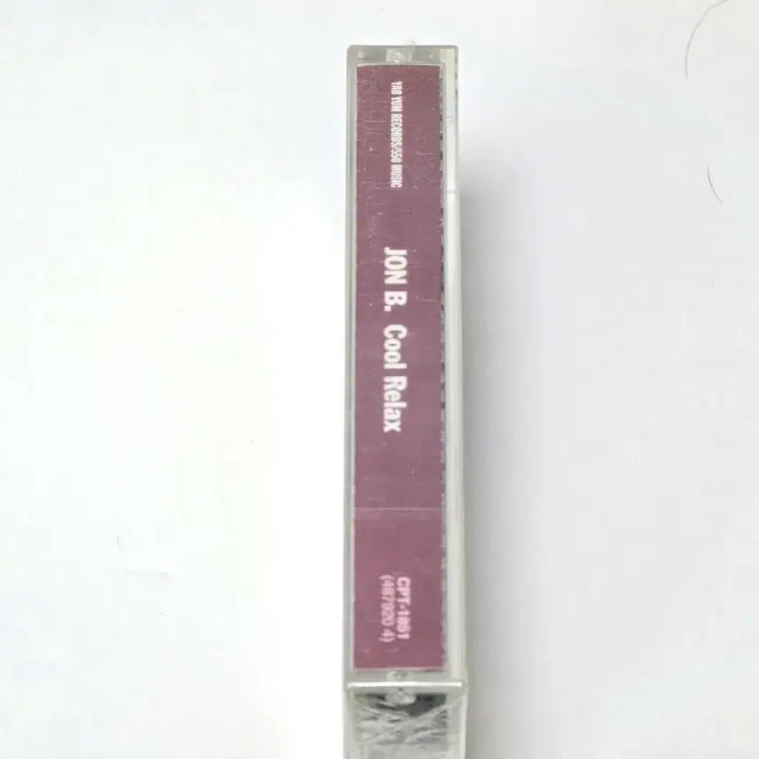 [BUNJANG] Jon B. Cool Relax Cassette Tape (Sealed) / [미개봉] Jon B. - Cool Relax 카세트테이프