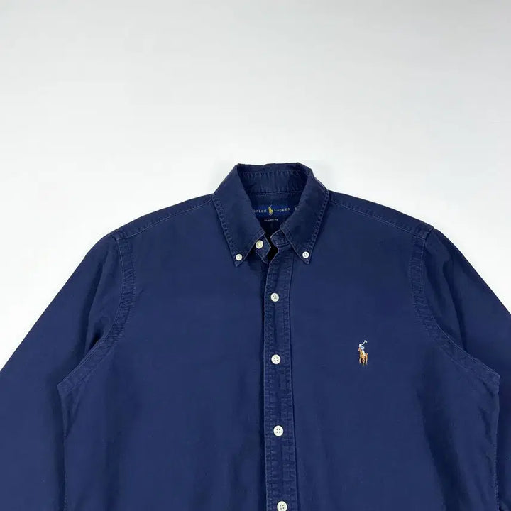 [BUNJANG] Polo Ralph Lauren Classic Fit Oxford Shirt Navy / 폴로 랄프로렌 포니 클래식핏 옥스포드 네이비 셔츠 (실측 M)