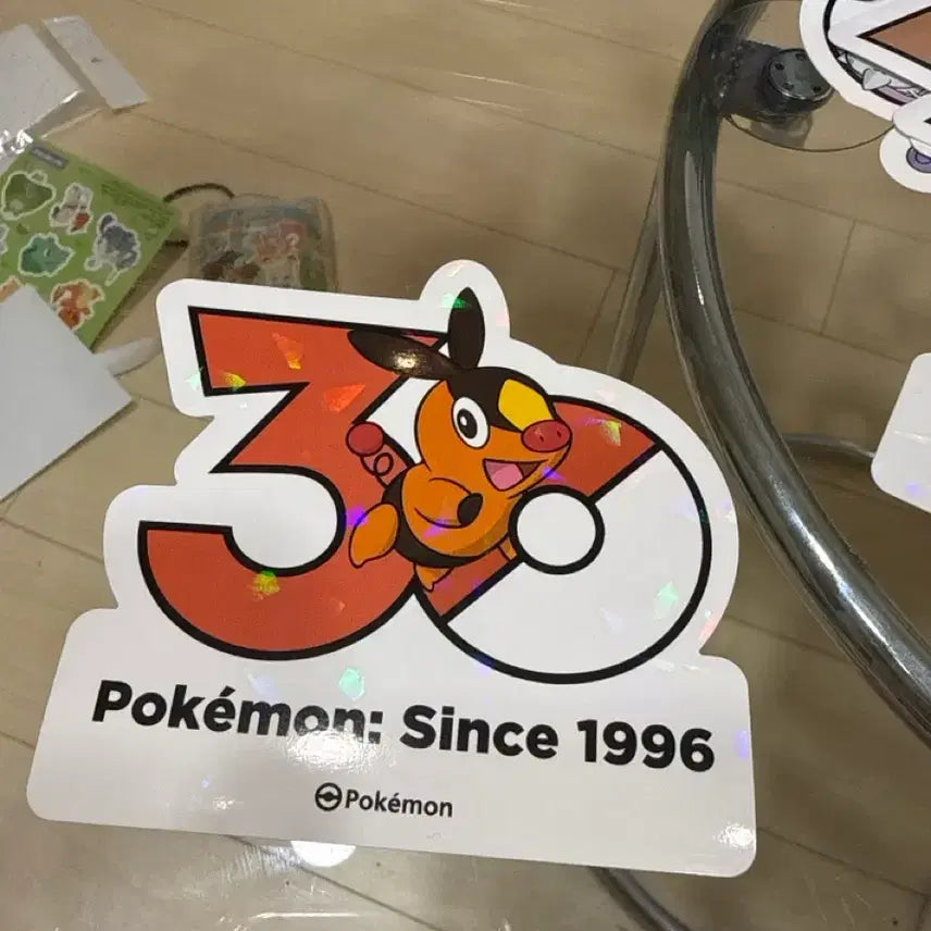 [BUNJANG] Pokemon 30th Anniversary Torkoal Sticker / 포켓몬 30주년 스티커 뚜꾸리