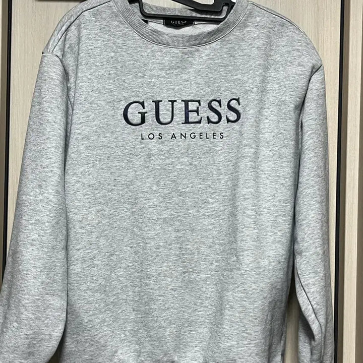 [BUNJANG] Guess Los Angeles Sweatshirt T-Shirt Grey / 게스 로스앤젤레스 맨투맨 티셔츠 회색