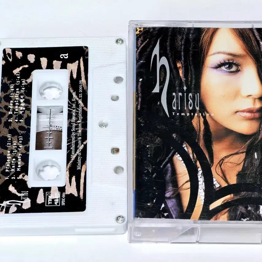 [BUNJANG] Harisu 1st Album Temptation Cassette Tape / 하리수 1집 Temptation 카세트 테이프 (희귀/소장용)