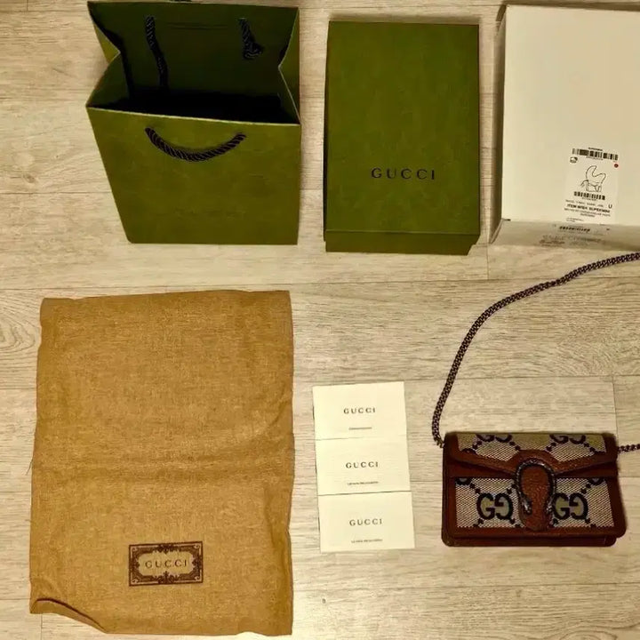 [BUNJANG] Gucci Dionysus GG Macro Canvas Mini Bag / 구찌 디오니소스 미니백