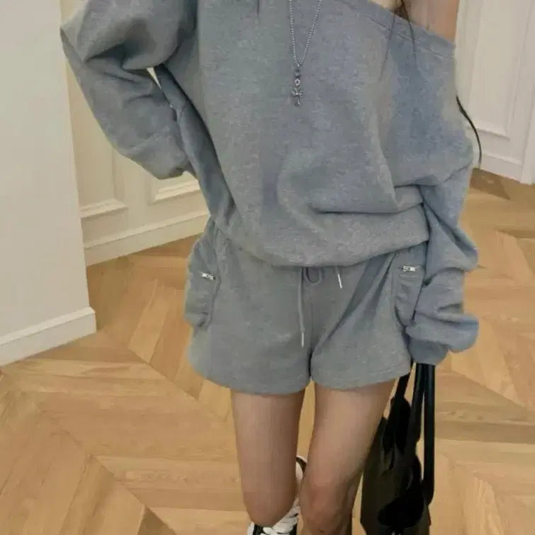 [BUNJANG] Off-Shoulder Jumpsuit (Black) / 오프점프수트(블랙)