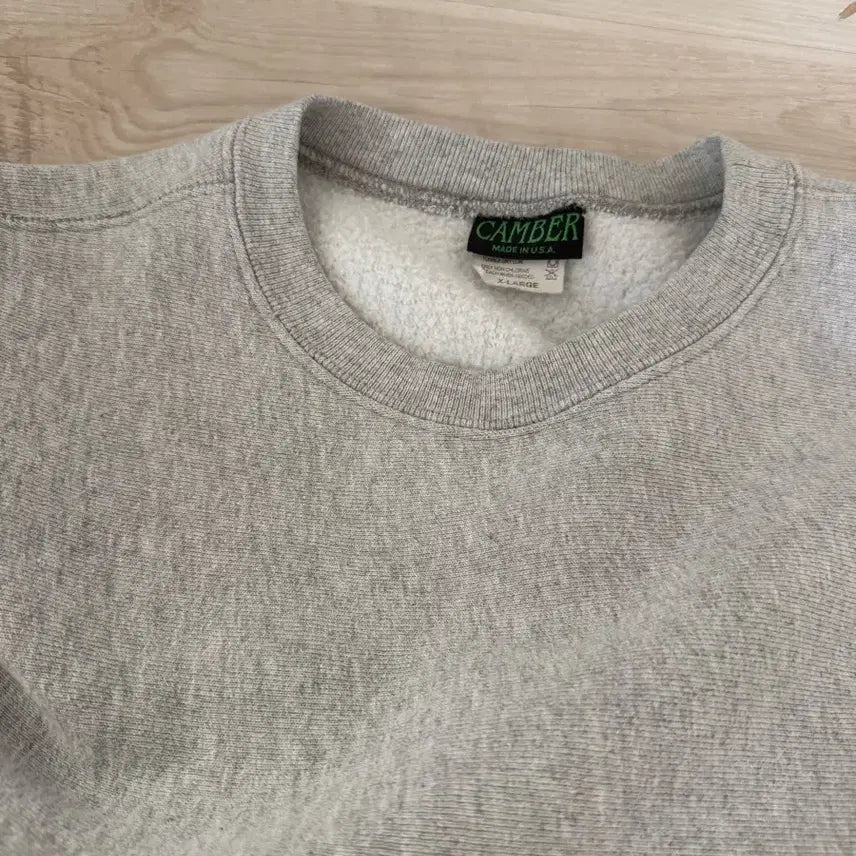 [BUNJANG] Camber Sweatshirt Gray XL / 캠버 스웻 그레이색상 XL