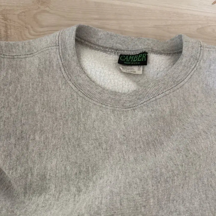 [BUNJANG] Camber Sweatshirt Gray XL / 캠버 스웻 그레이색상 XL