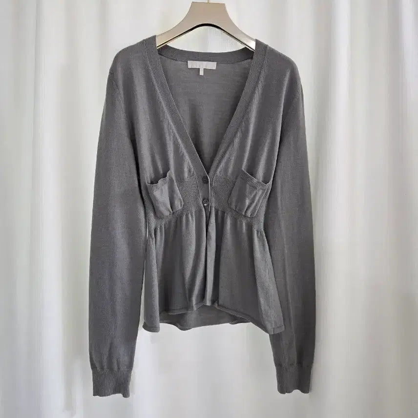 [BUNJANG] S MaxMara Grey Knit Cardigan / S.MaxMara 가디건
