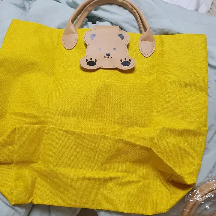 [BUNJANG] Konnector expert2 Yellow Tote Bag / Konnector expert2 노란색 토트백 미개봉 에코백 장바구니
