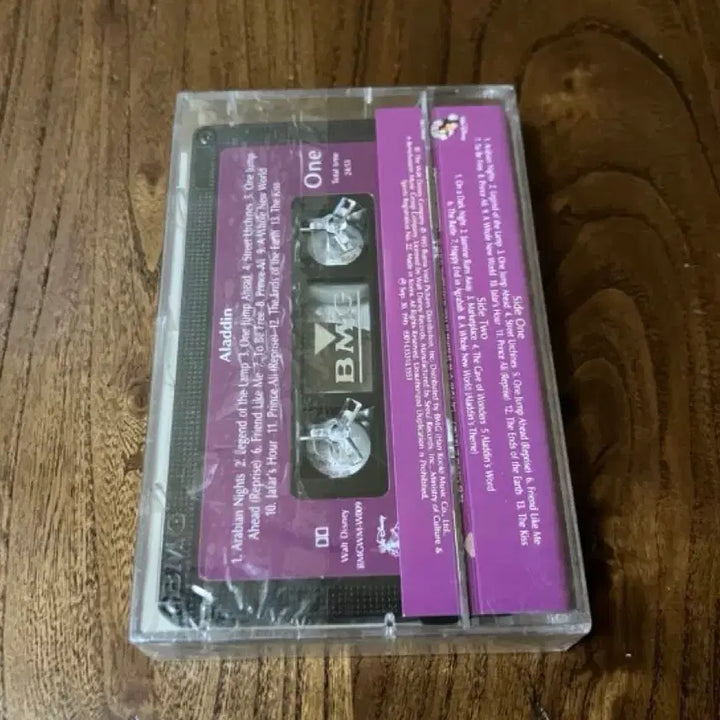 [BUNJANG] Disney Animation Aladdin OST Unsealed Cassette Tape / 월트 디즈니 애니메이션 영화 알라딘 OST 라이센스 미개봉 카세트테이프