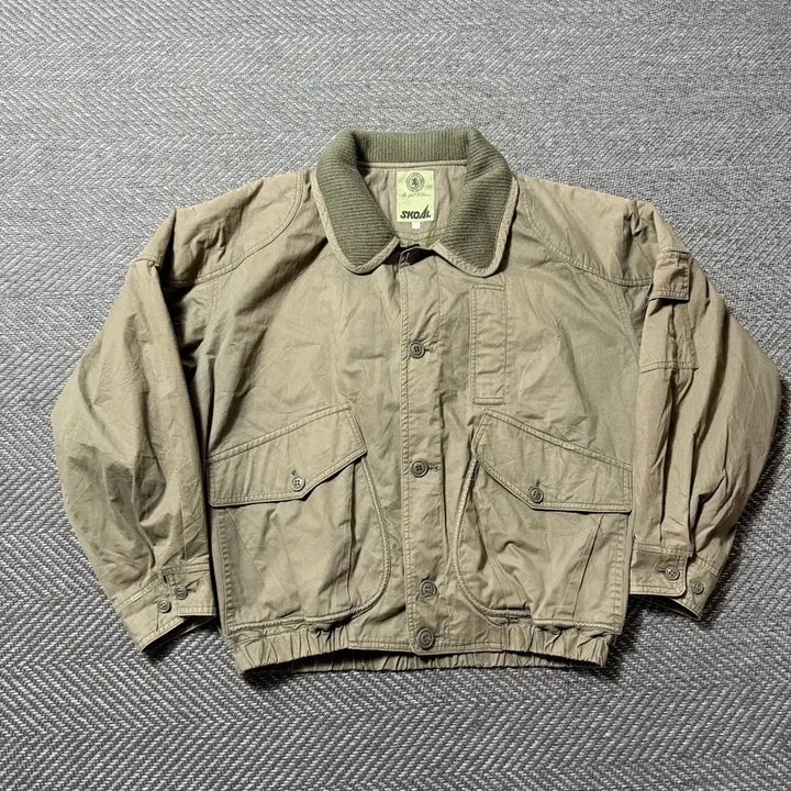 [BUNJANG] SKOAL Zip-Up Field Jacket (L) / SKOAL 집업 야상 포켓 자켓 (L)