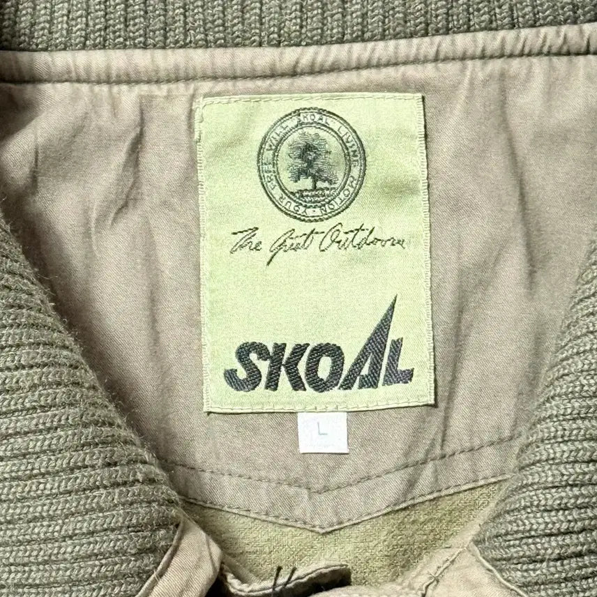 [BUNJANG] SKOAL Zip-Up Field Jacket (L) / SKOAL 집업 야상 포켓 자켓 (L)