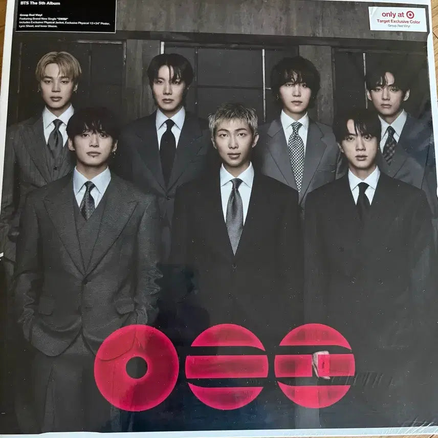 [BUNJANG] BTS Arirang LP Target Exclusive Red Vinyl (Sealed) / BTS 아리랑 LP Target exclusive